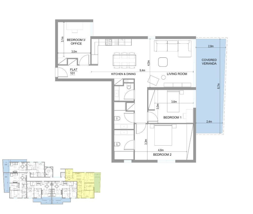 For Sale: Apartments, Aglantzia, Nicosia, Cyprus FC-63927 - #4 For Sale: Apartments, Aglantzia, Nicosia, Cyprus FC-63927 - #4