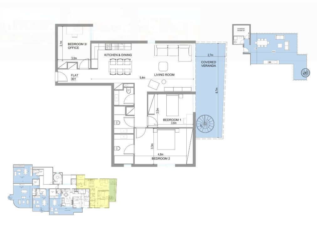 For Sale: Penthouse, Aglantzia, Nicosia, Cyprus FC-63928 - #4