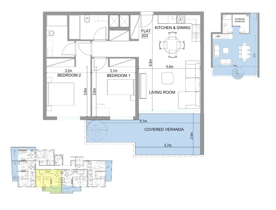 For Sale: Penthouse, Aglantzia, Nicosia, Cyprus FC-63930 - #4