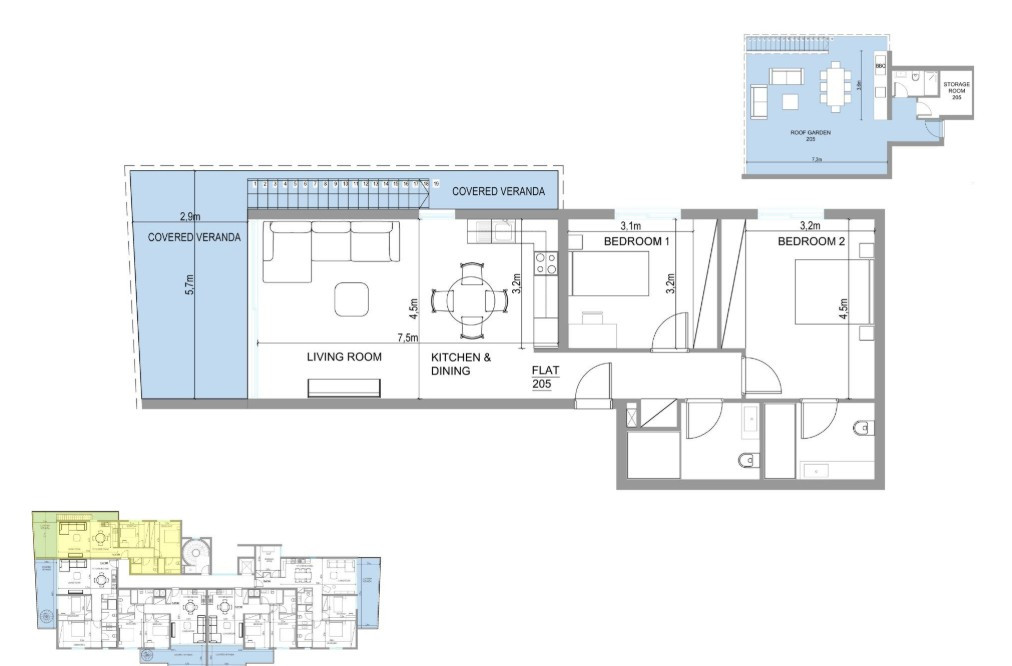 For Sale: Penthouse, Aglantzia, Nicosia, Cyprus FC-63932 - #4