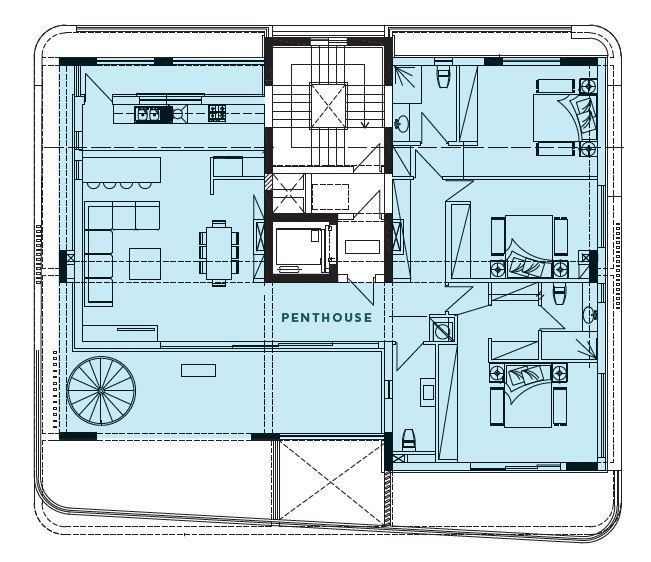 For Sale: Penthouse, Neapoli, Limassol, Cyprus FC-63968 - #4