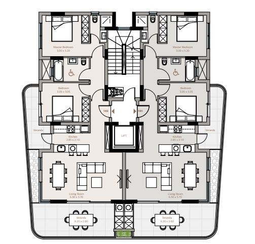 For Sale: Apartments, Agios Nektarios, Limassol, Cyprus FC-63976 - #8