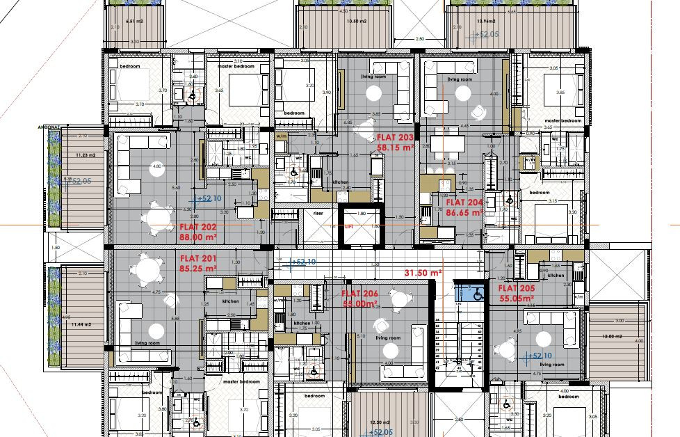 For Sale: Apartments, Petrou kai Pavlou, Limassol, Cyprus FC-64150 - #3