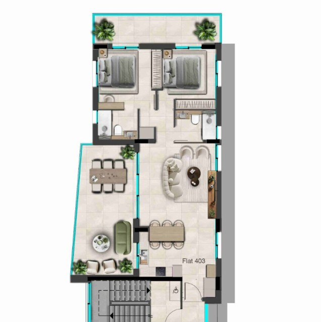 For Sale: Apartments, Lakatamia, Nicosia, Cyprus FC-64333 - #6
