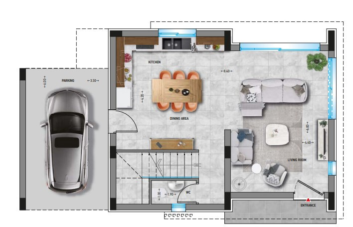 For Sale: Detached house, Paralimni, Famagusta, Cyprus FC-64369 - #18