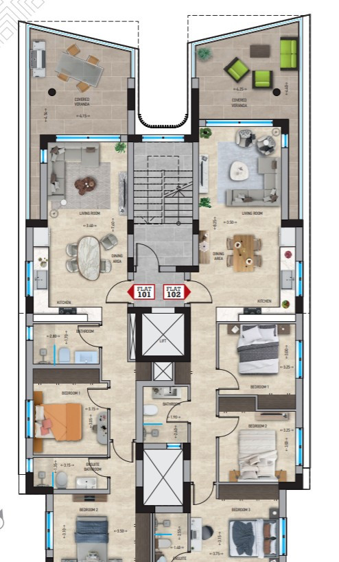 For Sale: Apartments, Deryneia, Famagusta, Cyprus FC-64377 - #13
