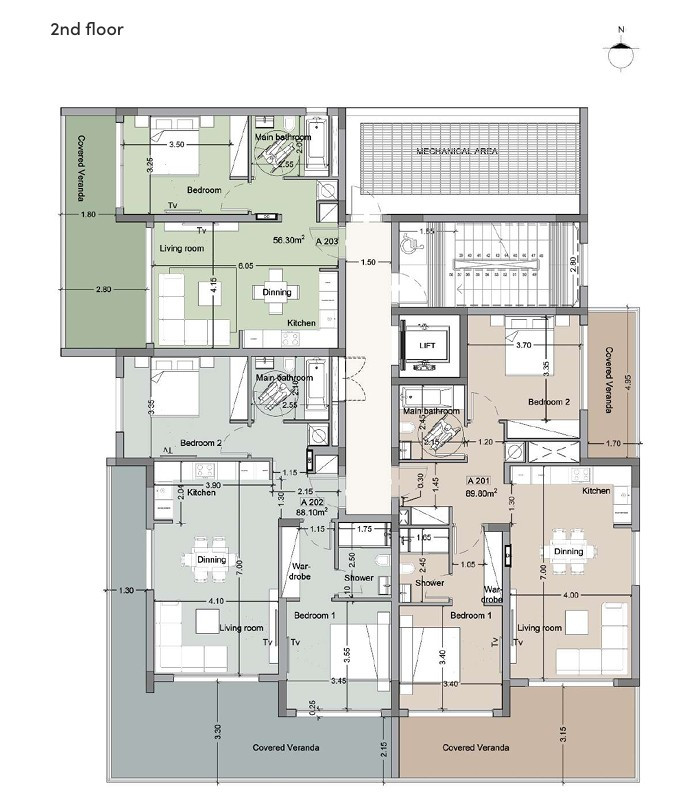 For Sale: Apartments, Potamos Germasoyias, Limassol, Cyprus FC-64756 - #8
