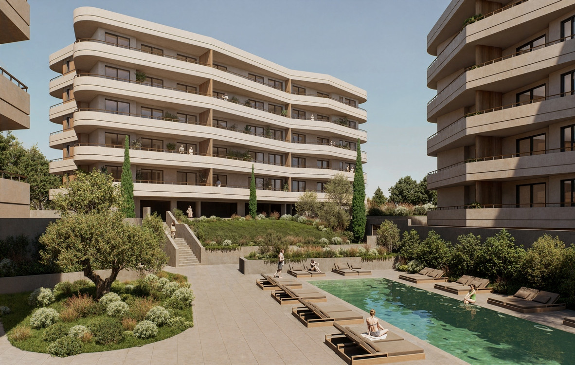 For Sale: Apartments, Germasoyia Village, Limassol, Cyprus FC-64825 - #1